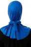 Sportif Cross - Blue Practical Viskos Hijab