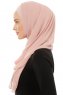 Alara Plain - Dusty Pink One Piece Chiffon Hijab