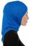 Isra Cross - Blue One-Piece Viskos Hijab