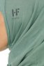 Hanfendy Plain Logo - Green One-Piece Hijab
