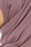 Hanfendy Plain Logo - Orient Blush One-Piece Hijab