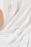 Hanfendy Cross Logo - White One-Piece Hijab