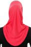 Hanfendy Cross Logo - Fuchsia One-Piece Hijab