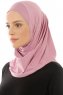 Micro Plain - Purple One-Piece Hijab