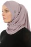 Micro Cross - Light Purple One-Piece Hijab