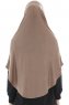 Roxelana - Dark Taupe Long Al Amira Hijab