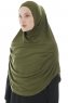 Roxelana - Khaki Long Al Amira Hijab
