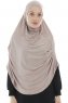 Roxelana - Stone Grey Long Al Amira Hijab