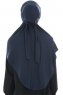 Sefa - Navy Blue One-Piece Al Amira Hijab