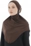 Sefa - Brown One-Piece Al Amira Hijab
