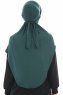 Sefa - Dark Green One-Piece Al Amira Hijab