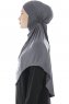 Sefa - Dark Grey One-Piece Al Amira Hijab