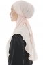 Ebrar - Dusty Pink Crepe Chiffon Al Amira Hijab