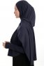 Azize - Navy Blue Pro Scarf Sport Hijab Set