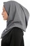 Taliah - Dark Grey One Piece Hijab