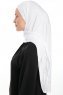 Vesile - White One-Piece Hijab