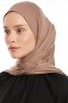 Vesile - Dark Taupe One-Piece Hijab