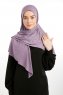Nermin - Dark Purple Sandy Scarfs Hijab