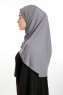 Nermin - Dark Grey Sandy Scarfs Hijab