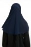 Ilay - Navy Blue Sandy Turban Hijab
