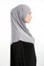 Ilay - Light Grey Sandy Turban Hijab