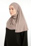Ilay - Stone Grey Sandy Turban Hijab