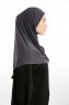 Ilay - Anthracite Sandy Turban Hijab