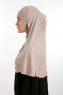 Feriha - Stone Grey Viscose Turban Hijab