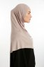 Feriha - Stone Grey Viscose Turban Hijab