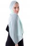Hadise - Light Green Chiffon Hijab