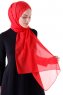 Hadise - Raspberry Chiffon Hijab
