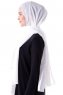 Hadise - White Chiffon Hijab