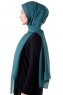 Hadise - Dark Green Chiffon Hijab