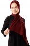 Hadise - Red Wine Chiffon Hijab
