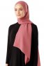 Hadise - Dark Pink Chiffon Hijab