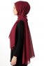 Hadise - Plum Chiffon Hijab
