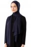 Neylan - Navy Blue Basic Jersey Hijab