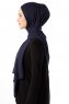 Neylan - Navy Blue Basic Jersey Hijab