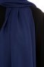 Esra - Navy Blue Chiffon Hijab