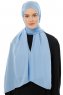 Esra - Light Blue Chiffon Hijab