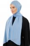 Esra - Light Blue Chiffon Hijab