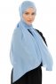 Esra - Light Blue Chiffon Hijab
