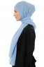 Esra - Light Blue Chiffon Hijab