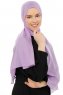 Esra - Light Purple Chiffon Hijab