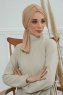 Amy - Sand Cotton Turban
