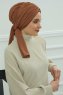 Amy - Caramel Cotton Turban