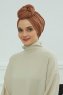Amy - Caramel Cotton Turban