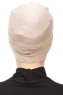 Stella - Taupe Cotton Turban