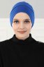 Stella - Blue Cotton Turban