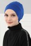 Stella - Blue Cotton Turban